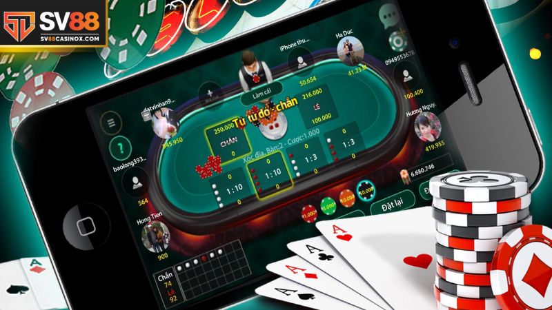 
Các game bài được yêu thích và tham gia nhiều nhất tại SV88