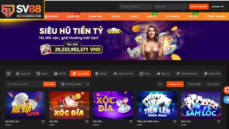 Cần cung cấp đầy đủ thông tin cá nhân khi tiến hành đăng ký SV88