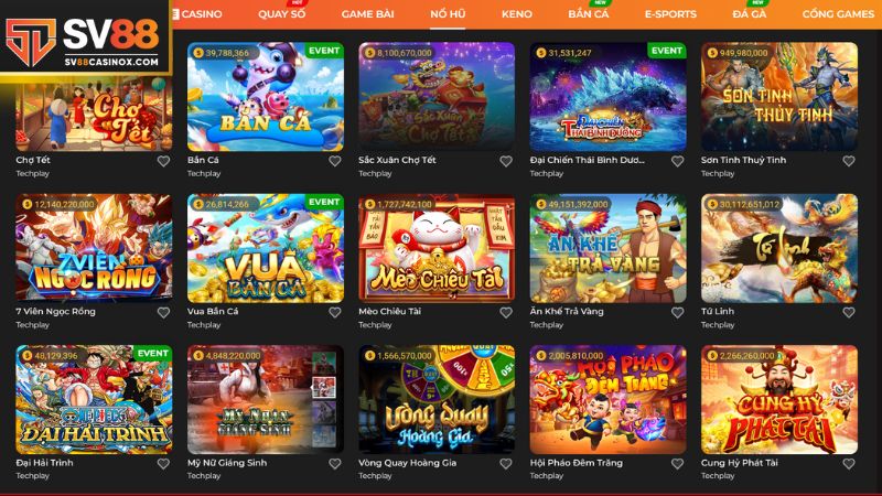 Hơn 1000 game slot chờ bạn khám phá