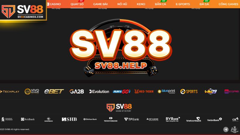 Sv88 cung cấp sân chơi hấp dẫn nhờ sự kết hợp với các đối tác hàng đầu